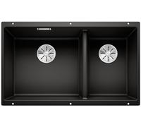 Blanco Subline 430/270-U évier en granit 72.5x40 cm noir 525991