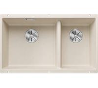 Blanco Subline 430/270-U Silgranit BLANC SOFT