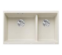 Blanco Subline 430/270-U Silgranit BLANC SOFT