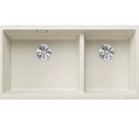 Blanco Subline 480/320-U évier en granit 82.5x40 cm blanc 527168