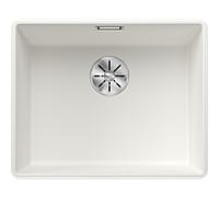 Blanco Subline 500-f évier 523535 52,7x42,7 cm, PuraDur blanc, pour sous plan