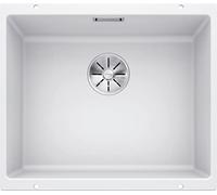 Evier Subline 500-U en Silgranit PuraDur sous-plan 53x46cm, Blanc (523436)