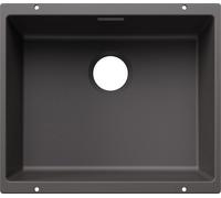 Blanco SUBLINE 500-U Top Mount Évier pour Composants Colorés Felsgrau 527798