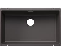 Blanco Subline 700-U Silgranit sans vidage GRIS ROCHER