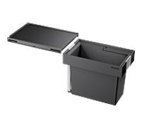 Système de séparation des déchets Blanco Flexon II, Plastique, noir, 30 cm Unterschrank