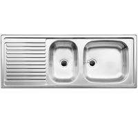 Blanco Top évier en acier inoxydable 110x43.5 cm 500847