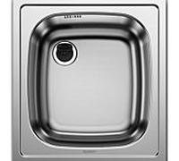 Blanco vasque à encastrer 501065 43,5x47x15cm, Inox , sans surface de drainage