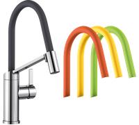 Blanco Viu-S Lava Grey Chrome