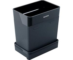 BLANCO Worktop Organisateur de conteneurs | Set de récipients pour le rangement des ustensiles sur l'évier | 300 ml convient pour brosse à vaisselle, éponges et torchons | Solution de rangement peu