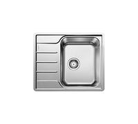 Blanco x LEMIS 45 S-If Mini Évier de Cuisine Inoxydable, Acier brossé