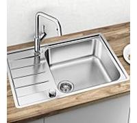 Blanco Lemis XL 6 S-IF Compact évier en acier inoxydable 78x50 cm acier 525110
