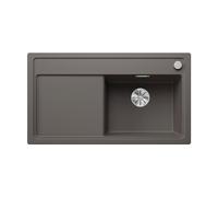BLANCO Zenar 5 S 527365, Silgranit Gris volcanique, bac droit, avec commande de vidange, sans accessoires