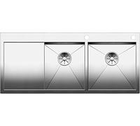 BLANCO Zerox 8 S-IF 521649 Évier encastrable pour lavabo de cuisine droit en acier inoxydable 80 cm