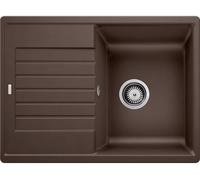 Blanco Zia 45 S Compact évier en granit 68x50 cm à 1 bac marron 524730
