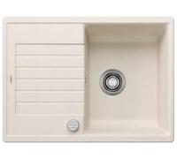 BLANCO ZIA 45 S Compact SILGRANIT Meuble de 45 cm à encastrer par le haut réversible avec commande de vidange Blanc