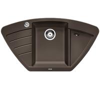 Blanco Zia 9 E évier en granit 93x51 cm marron 515073