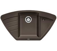 Blanco Zia 9 E évier en granit 93x51 cm marron 515074