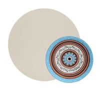 Blancs en bois ronds lisses - Disques de peinture pour loisirs créatifs, utilisation créative avec naturelle, fournitures d'art, conception de peinture, matériaux de loisirs, projets polyvalen