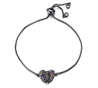 Blank Angel Wing Multicolor Cubic Zirconia Ajustement Zircone Chaîne de glissière Femme Bijoux