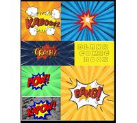 Blank Comic Book: A Fun & Creative Sketchbook for Aspiring Comic Artists, Unleash Kid's Creativity with This Ultimate Blank Comic Book!