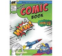 Blank Comic Book, Enjoy The Stories You Create: Draw Your Own Comics, Unleash Creativity With 120 Pages Of Fun And Unique Templates, 8.5 X 11 Inches.