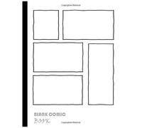Blank Comic Book: Funny Drawing , Sketching And Coloring For To Create Your Own Comic . Bedtime Story , Cartoons , Storyboard On Notebook / Sketchbook 8.5x11" Large Size Workbook Template : Vol. 2 (Do