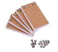 Blank Flip Book Kit with 300 Sheets Animation Paper Flipbook Binding Screws for LED Tracing Light Pad Drawing Sketching Animation Cartoon Creation Maiju