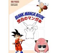 BLANK MANGA BOOK |: Create Your Own Manga Book & Anime Sketch Book | 100 Pages | 10 Different Template | "8.5x11"