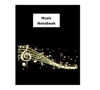 Blank Music Manuscript Notebook: 100+43 extra Pages of Blank Music Paper for Writing Melodies, Chords & Compositions
