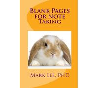 Blank Pages for Note Taking