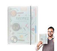 Blank Recipe Journal Notebook - Livre De Recette Blank Personal, Journal De La Recette De La Famille | Livre De Recettes À Couverture Rigide A4 À Écrire Dans Vos Recettes, Cooking Journal For The C