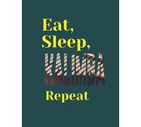 Blank Sheet Music For Kalimba : Music Manuscript Paper For Kalimba 17 Key - Gifts Standard For Students: Blank Tabluture 100 Pages - 8,5 X 11 -