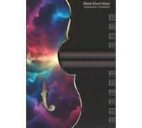 Blank Sheet Music. Manuscript Paper, Staff Notebook: 12 Staves Per Page | 107 Pages, 8.5 x 11 in | Staff Paper Notebook for Musicians, Composers, and ... Journal for Songwriting and Composition