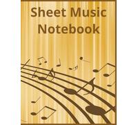 Blank Sheet Music Notebook