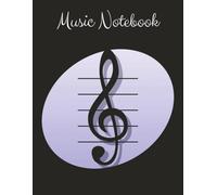 Blank Sheet Music Notebook: | 8.5x11 inches, 100 Pages, 14 Staves per page |