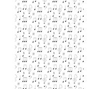 Blank Staff Paper Notebook with 10 Staves: Perfect for Musicians and Composers: 100 Pages of High-Quality Blank Sheet Music with 10 Staves Per Page - Ideal for Songwriting, Practice, and Composition