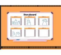 Blank Storyboard Notebook: Storyboard Sketchbook Pad Template Panel Pages For Storytelling & Layouts - Illustration Template Book With Panels - Storyboard Paper - 8.25" X 6" With 200+ Pages