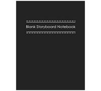Blank Storyboard Notebook: Storyboard Sketchbook Paper Template Panel Pages For Storytelling, Filmmakers, Advertisers, Animators, And More. Size