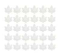 Blank sublimation tumbler tag bricolage Nom personnalisé pour 40oz tasse Nom essentiel ID TAGDER (Feuille d'érable)