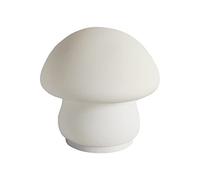 Blanketswarm Lampe Champignon, Lampe de Table LED Créative en Forme de Champignon Blanc, Jolie Petite Veilleuse Champignon, 8 Températures de Couleur, Lampe de Chevet à Intensité Variable(S)