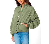 [BLANKNYC] Veste matelassée pour femme, Sauge brûlée, L