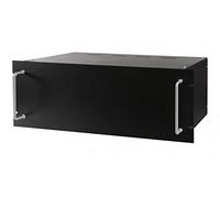 Blanko 480 mm (19") Boîtier Vide pour Rack 4U Kit de Montage Noir