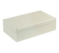 Blanko Boîtier modulaire universel en plastique ABS avec couvercle, boîtier multi-usages avec points de montage pour circuits imprimés, classe de protection IP 65, L x l x H 200 x 120 x 56 mm, gris