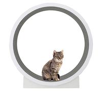 BLANKX Roue Chat Roue, Exercice de Roue de Chat Silencieux pour Chats D'intérieur, Roue de Course Durable pour Chat avec Le Dispositif de Verrouillage,loopfleece