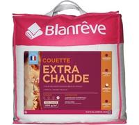 BLANREVE Couette extra chaude en microfibre - 220 x 240 cm - Blanc