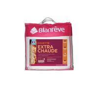 BLANREVE Couette extra chaude en microfibre - 220 x 240 cm - Blanc
