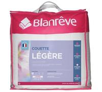 Couette legere en microfibre - 220 x 240 cm - Blanc