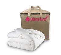 Blanrêve - Couette Aerelle Blue - Ultra Douce - Moelleuse et confortable - pour lit de 2 personnes - La fibre confort qui fait du bien aux océans - Fabriqué en France - 240x220 cm
