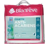 blanrêve Couette tempérée Anti-acariens en Microfibre traitée BI-OME 240x220cm