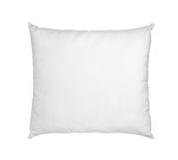 Blanrêve - Oreiller Naturel en Coton - Ferme - Anti Acariens - 60x60 cm | Oreiller Enveloppe Percale Coton - 100% plumettes confort idéal. Nuits saines & sereines. Fabrication France - Blanc